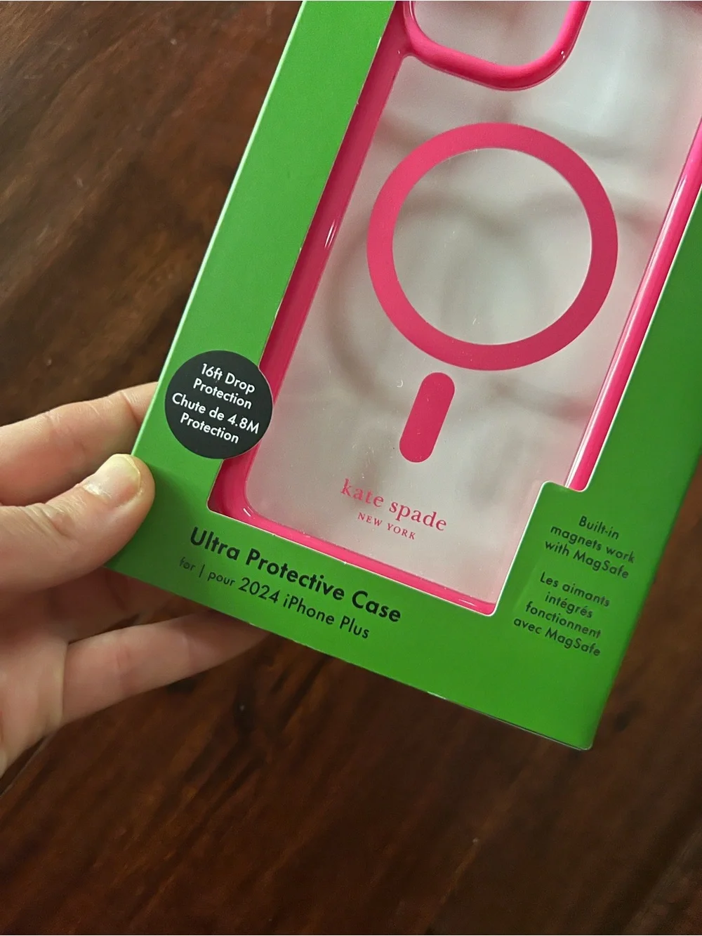 ♠️Kate Spade iPhone -16 plus Protective Case new